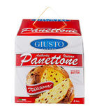 Giusto Sapore Italian Panettone Premium Gourmet Traditional Dessert Bread 2Lb.