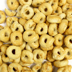 Giusto Sapore Fennel Taralli Crackers 7.1oz. with Italian Extra Virgin Oil - Great with Sauces and Basil - Giusto Sapore