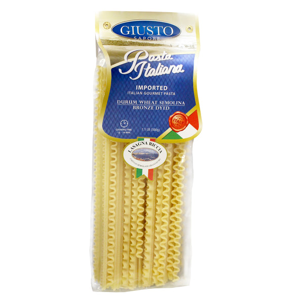 Giusto Sapore Italian Pasta - Lasagna Riccia 500g