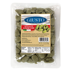 Giusto Sapore Italian Spinach Gnocchi Pasta- 17.6oz - Giusto Sapore