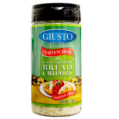 Giusto Sapore Gluten Free Seasoned Bread Crumbs - Giusto Sapore
