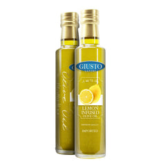 Giusto Sapore Lemon Infused Italian Extra Virgin Olive Oil 8.5oz - Giusto Sapore