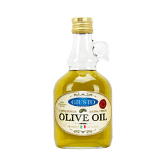 Giusto Sapore Unfiltered Italian 100% Peranzana Extra Virgin Olive Oil - Puglia (500 ml) - Giusto Sapore