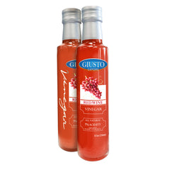 Giusto Sapore Red Wine Italian Vinegar 7%  (250 ML) - Giusto Sapore