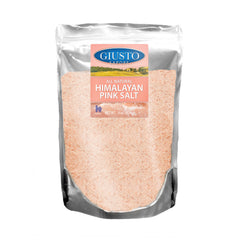 Giusto Sapore Himalayan Pink Salt- Fine Bag 16oz - Giusto Sapore