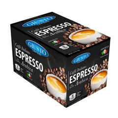 Giusto Sapore Caffe Italiano Espresso Italian Roasted Top Quality Arabica Coffee - 8 Espresso Point Capsules - Giusto Sapore