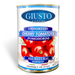 Giusto Sapore All Natural Italian Cherry Tomatos Pomodorini - 1 Can - Giusto Sapore