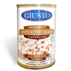 Giusto Sapore White Kidney Beans Cannellini 14oz - Giusto Sapore