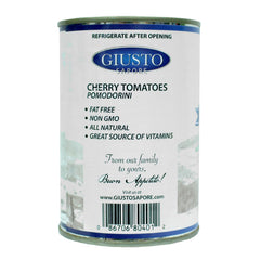Giusto Sapore All Natural Italian Cherry Tomatos Pomodorini - 1 Can - Giusto Sapore